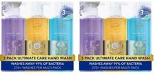 2 pack Safeguard Ultimate Care Hand Wash, Variety Pack, 15.5 fl. oz., 3 pk.