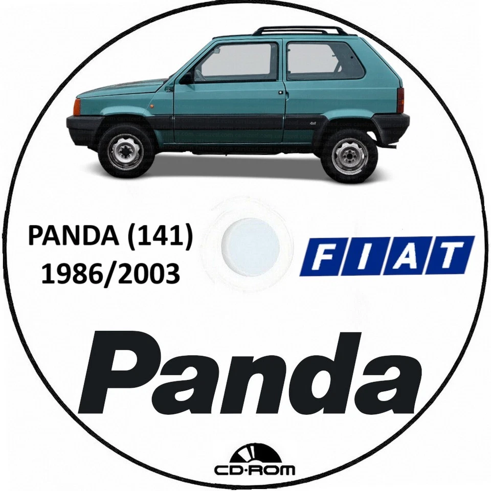 Fiat PANDA (141) MANUALE OFFICINA (ITA) Fiat Panda 4x4 manuale officina 1986 CDR - Immagine 2 di 2