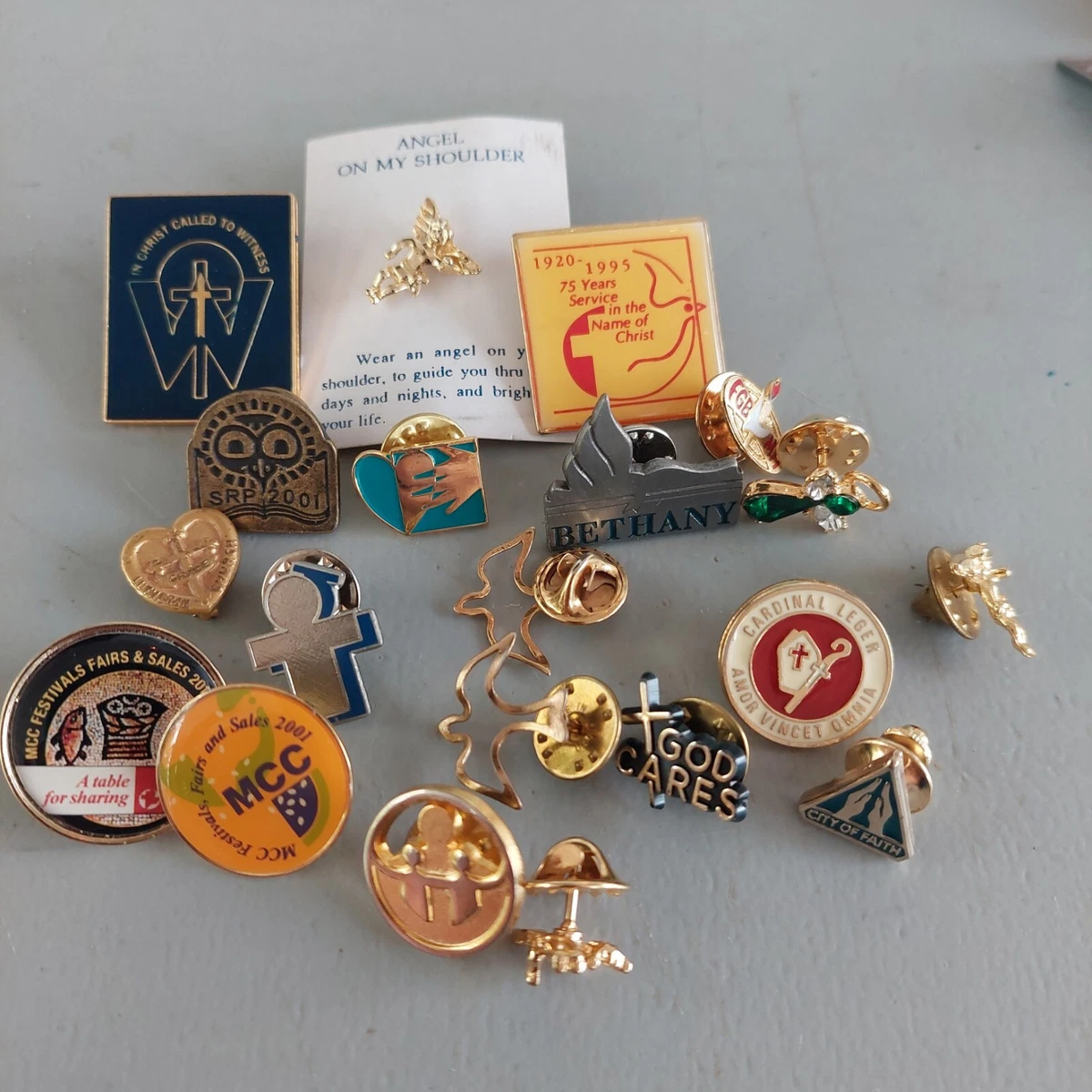Religious brooches clearance