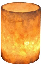 CraftsOfEgypt Single White Alabaster Candle Holder - Egyptian Tealight and Vo...