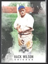 2017 Panini Diamond Kings #39b Hack Wilson Bat on Right Shoulder Chicago Cubs