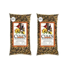 Cole's Blazing Hot Blend Bird Seed for Outdoor Bird Feeders, 10-Pound, 2 Pack