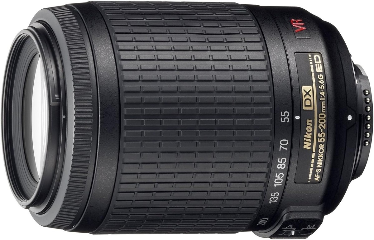 Nikon D5200 DSLR Camera with 18 - 55mm VR II Lens (1503) + 55-200