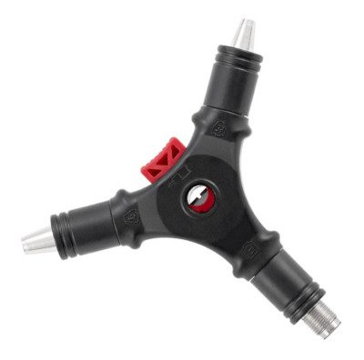 RG59/6 Multifunctional Portable Coaxial Wire Stripper Triangle Spanner Cut Tool 