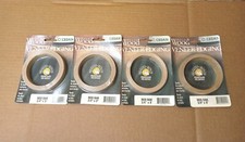 Lot of 4 - 3/4" x 8' Red Oak Real Wood Veneer Edging Pre-Glued Iron On by Cedan