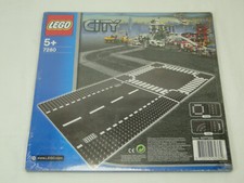 Lego City 7280 Piastre Stradali Incrocio e Dritto Come Nuovo Confezione Originale (1) 