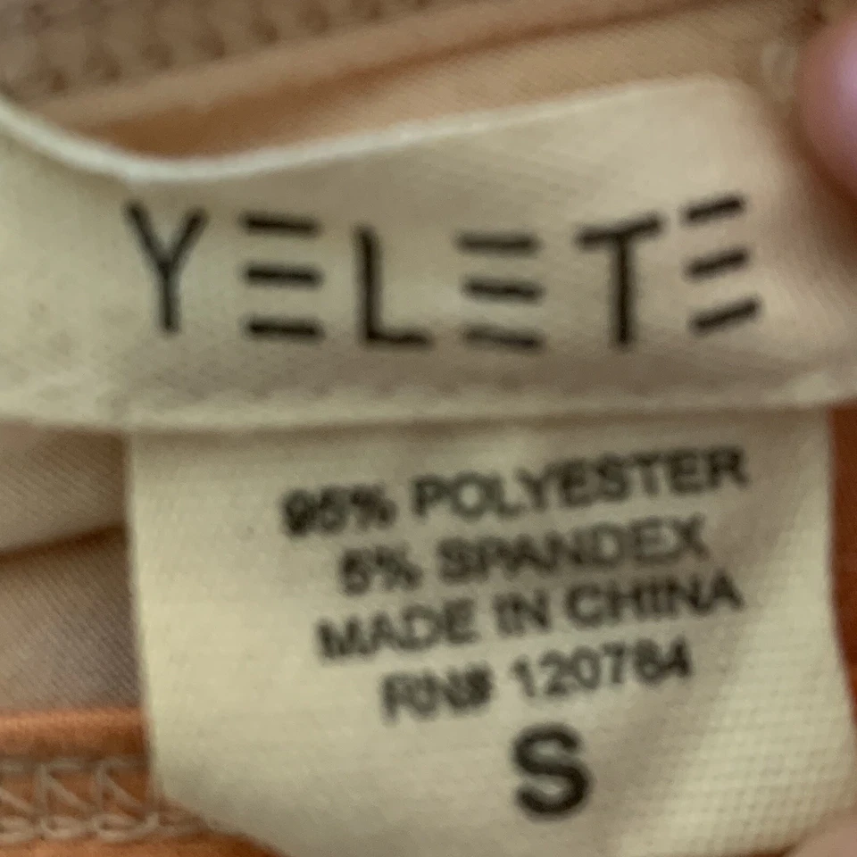 Женский пуловер Yelete укороченная толстовка размер маленький галстук краситель многоцветный с длинным рукавом - Изображение 4 из 4