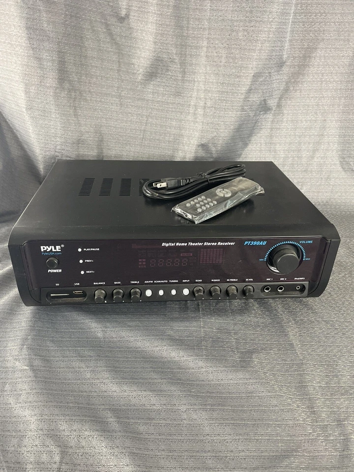 Pyle PT390AU Digital Home Theater Stereo Receiver - Image 3 of 4