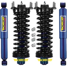 Monroe Front Complete Strut & Rear Shock Absorbers Kit 4PCS Set For Jeep Liberty