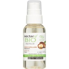 Huile capillaire réparation aux huiles d'argan et de jojoba Nectar of bio 50ml