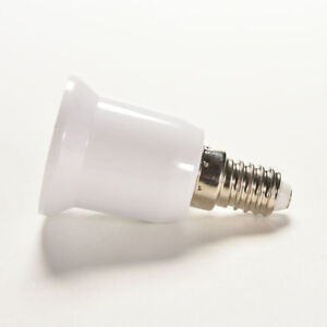 E14 zu E27 Basis Schraube LED Licht Lampe Lampenfassung Adapter Buchse de