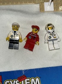 Vintage Lego Town Space Simulation Station 6455 100% Complete Instructions Port
