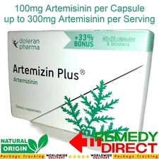 ARTEMISININ PLUS Natural Supplement 60 Capsules Premium Quality Product