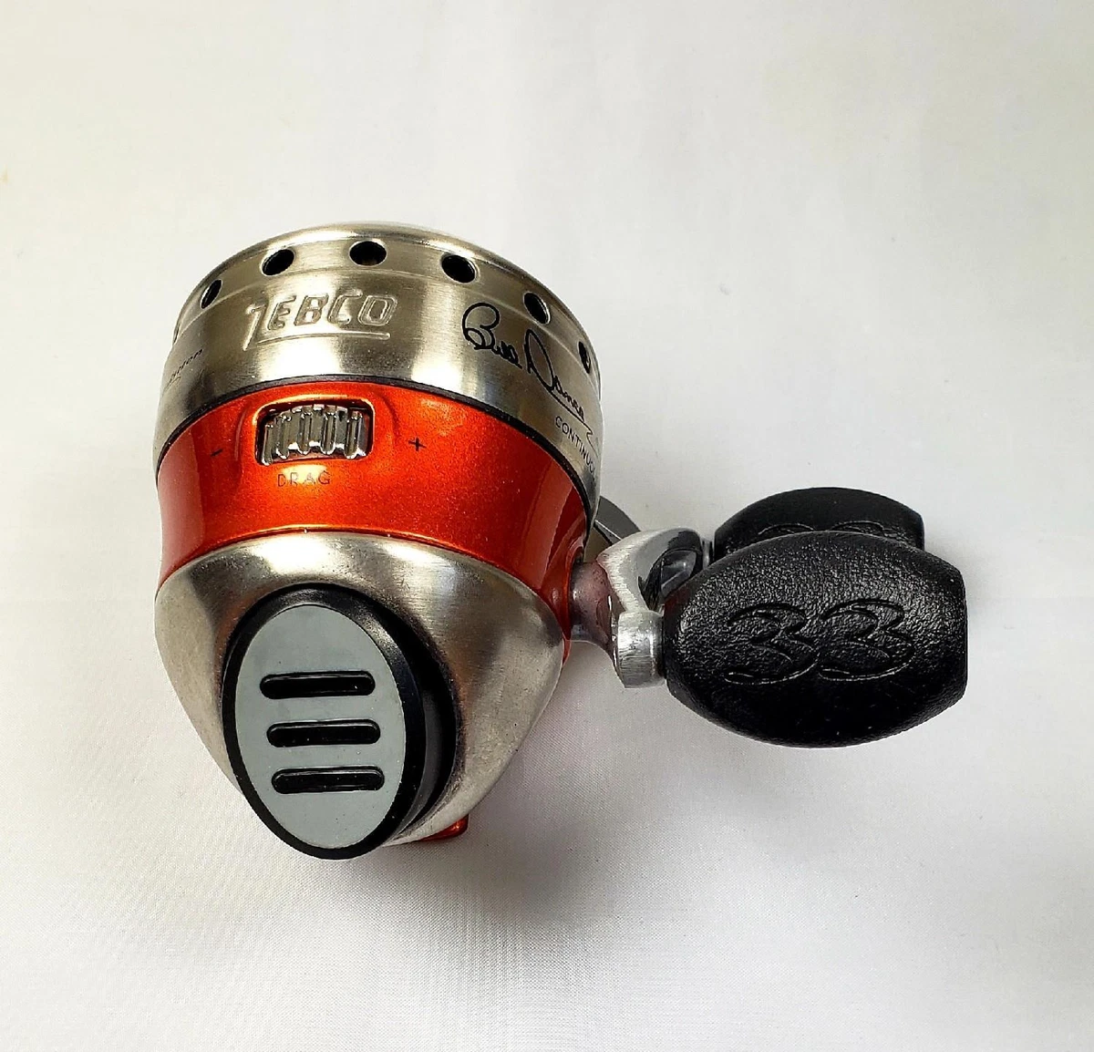 Zebco Bill Dance Special Edition 33 Push Button Reel Gear Ratio, zebco