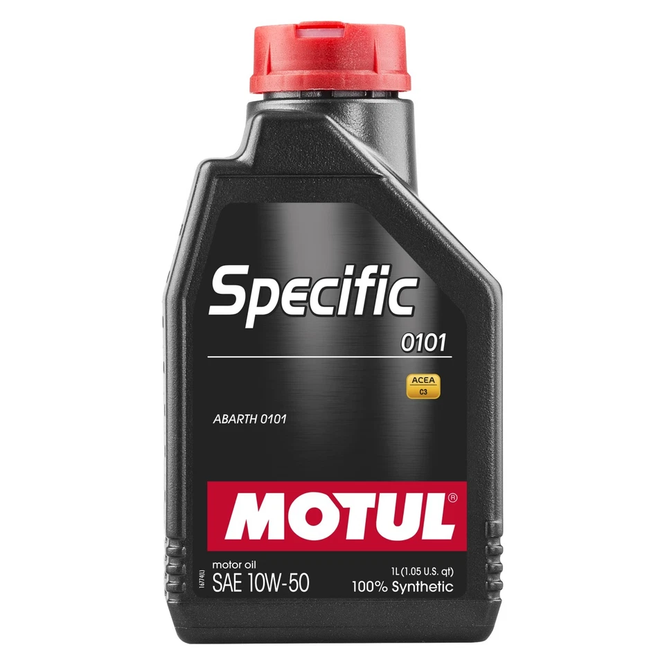 3 Litri Olio Motul Specific Abarth 0101 SAE 10W50 Fiat 500 Abarth 500 595 110282 - Immagine 2 di 4