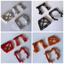 CNC Aluminium Alloy Rear Bulkhead + Bracket for 1/5 HPI KM Rovan baja 5b 5t 5sc 