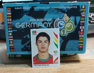 Panini WC Germany 2006 Cristiano Ronaldo Rookie 