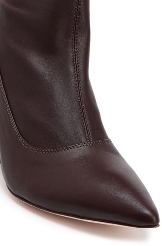 BNWOT ZIMMERMANN Stretch Ankle Boot - Burgundy Leather - Size 41 - $895 - Picture 3 of 11