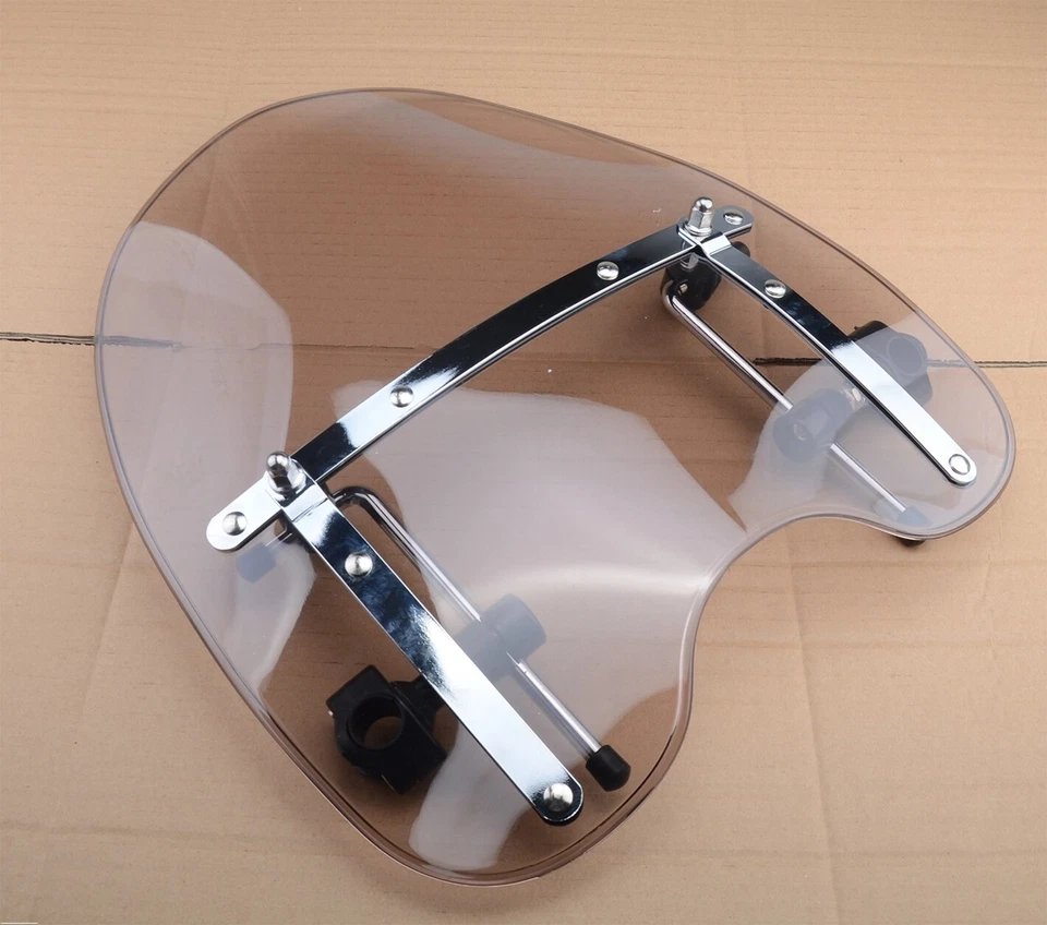 Smoke Windscreen Windshield For Yamaha V-Star XVS1100 XVS650 XVS1300 XVS950 - Image 4 of 4