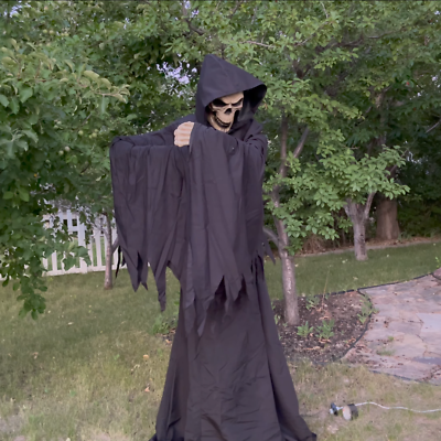 Spirit Halloween 6.6 Ft The Black Heart Animatronic Yard Prop, NIB