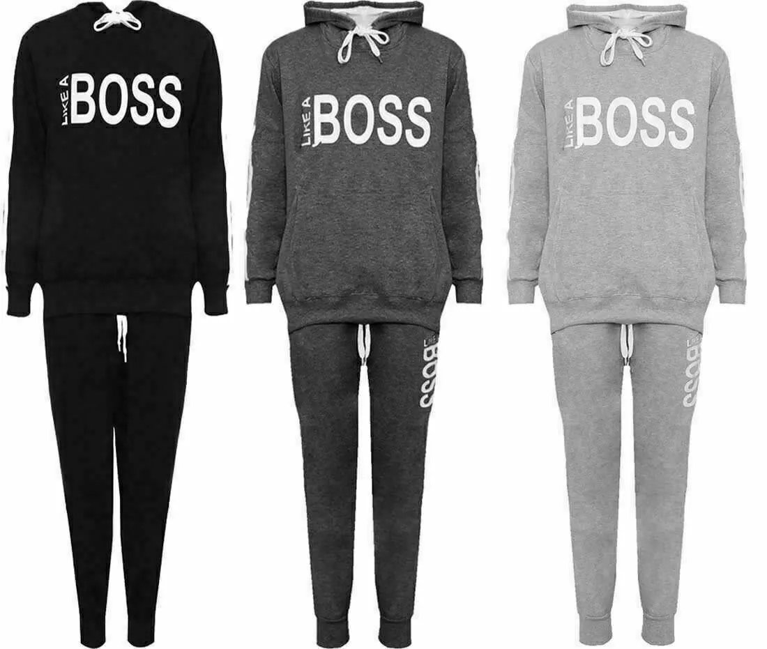 Womens boss cheap tracksuit