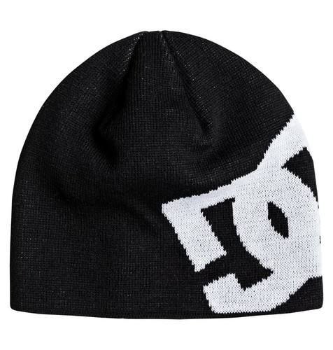 DC SHOES BIG STAR BEANIE HAT BLACK 
