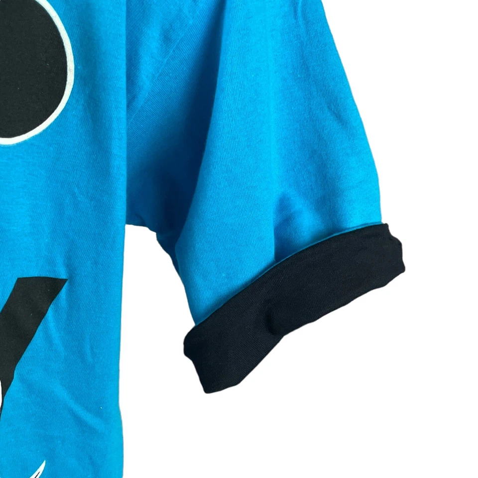 Camisa De Colección Disney Para Hombre L/XL Mickey Mouse Manga Rollo EE. UU. 80 Años 90 Retro A98 Foto 4 de 4