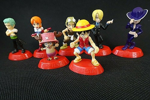 One Piece Mini Figure Jump Festa Coca Cola Figurine Toys Set Of 7 Rare Ebay