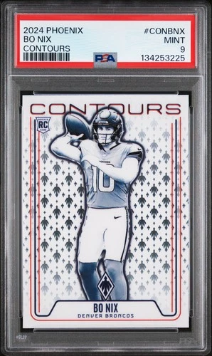 2024 PANINI PHOENIX CONTOURS #CONBNX BO NIX ROOKIE RC PSA 9