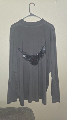 Yeezy YZY Gap Engineered by Balenciaga Dove Long Sleeve Tee Dark Green L 10A
