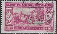 Timbre Sénégal (Colonies Fr.) 109 o - 86316FX