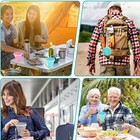 5 Pack Collapsible Cup, Silicone Collapsible Travel Cup, for Outdoor — photo 9