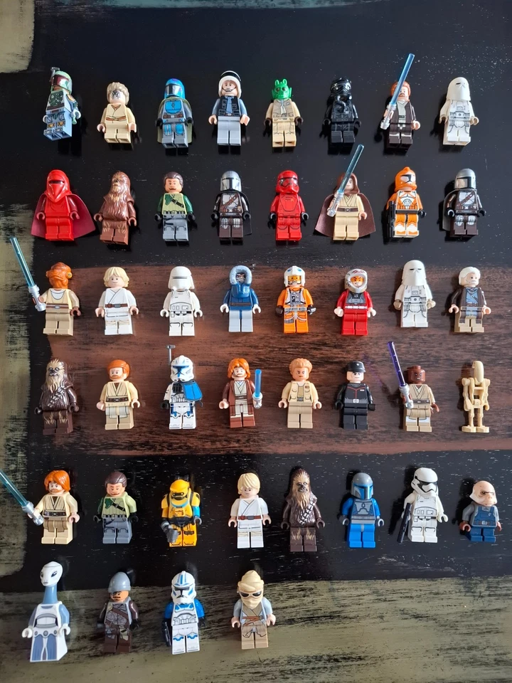 44 x Lego Star Wars Figur Boba Fett Captain Rex Obi-Wan NED-B Loader u.a. - Bild 2 von 4