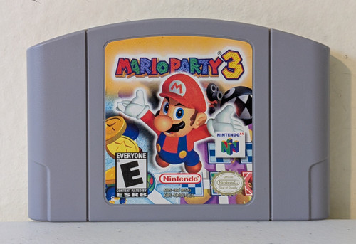 Mario Party 3 (Nintendo 64, 2001) Cartridge Only Tested and Working