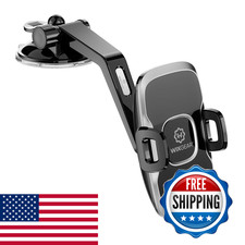 Universal Dashboard Curved Phone Car Suction Cup Mount Holder By Wixgear 360