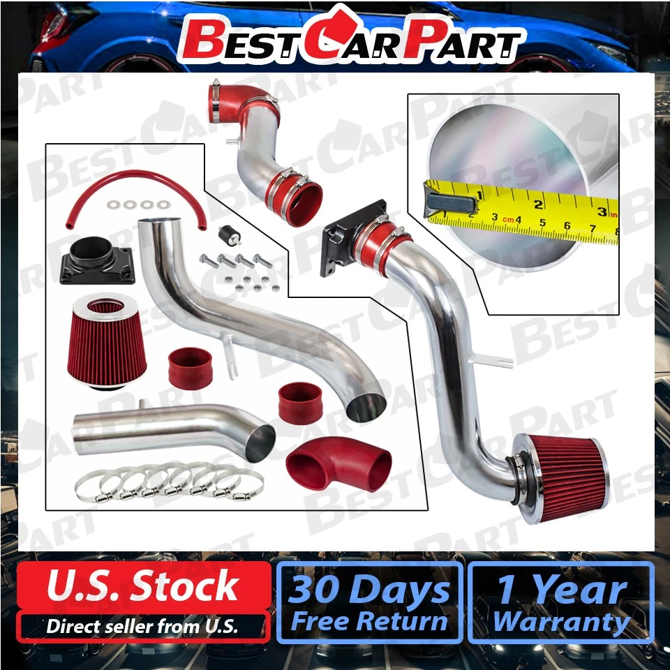 BCP ROJO 2000 2001 2002 2003 2004 2005 Eclipse 2.4 L4/3.0 V6 admisión de aire frío Foto 2 de 4