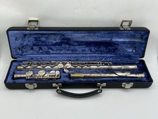 Gemeinhardt 2SP Silver Plated Flute W/ Case Vintage