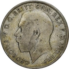 #131263 Coin, Great Britain, George V, Florin, 1922, VF, Silver, KM:817, a