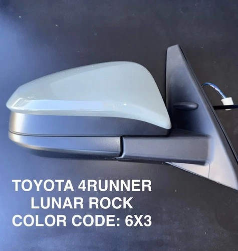 NEW LUNAR ROCK mirror fits 2021-2023 Toyota 4Runner Passenger Right Side Heated