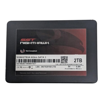 Sole Source Nighthawk 2Tb 2.5 SSD SATA 6Gs W/Opal/Aes TAA - SGNH2TB3A