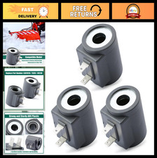 3 Pack Snow Plow Control Valve Coil Replacement For Western Fisher 7639 49230