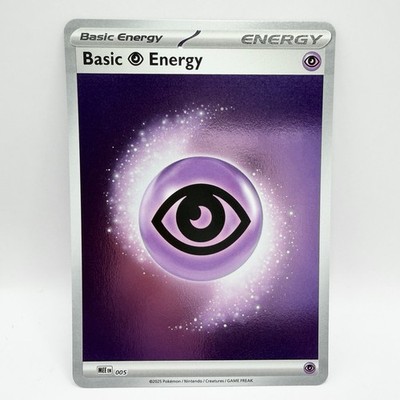 Basic Psychic Energy 005 MEE: Mega Evolution Energies Reverse Holo 2025 NM