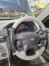 LAND ROVER FREELANDER 1  LEATHER STEERING WHEEL cream 