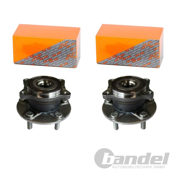2X Dr!ve+ RADLAGER-SATZ Hinten Passend FÜR CitroËN C-CROSSER Mitsubishi Lancer-image