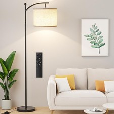 Floor Lamp with Remote Control and Stepless Dimmable Bulb 60"