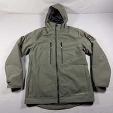 Boulder Gear Jacket Mens XL Green Hooded 3-in-1 Insulated Ski