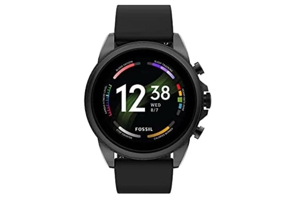 NUEVO Reloj Inteligente Fossil Gen 6 44mm Acero Inoxidable y Silicona Pantalla Táctil Foto 2 de 4