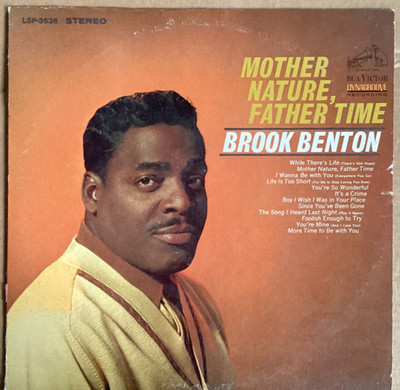 Brook Benton - Mother Nature, Father Time - RCA Victor Records LSP-3526 STEREO