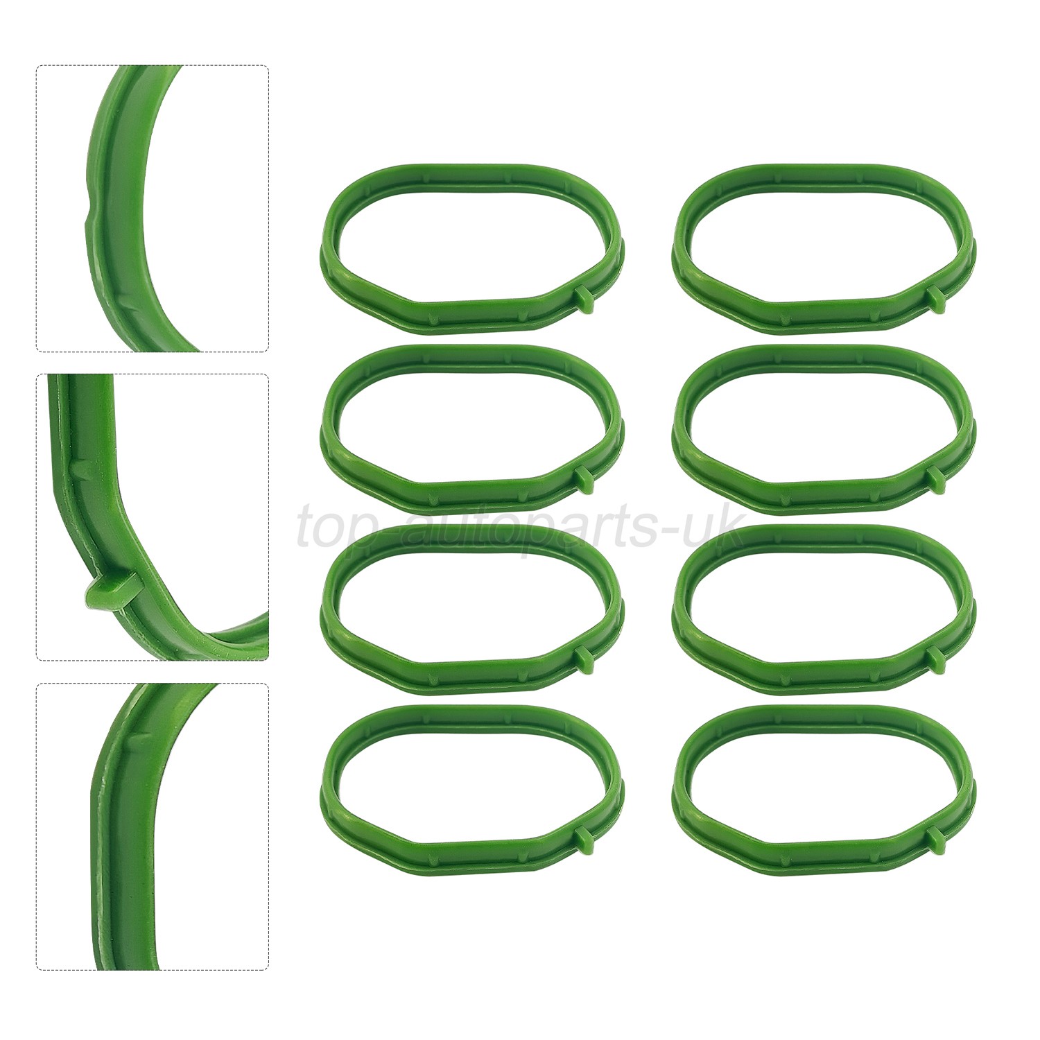 255738 For Maserati Quattroporte GT GC Intake Manifold Gaskets Plenum Gasket Set