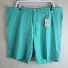 Peter Millar Crown Sport Mens Golf Shorts Lilyp Teal MF22EB84 Size 40 NWT